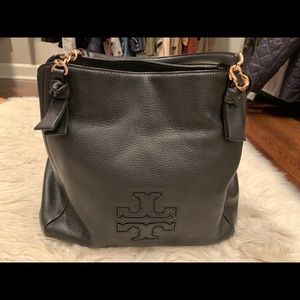 Tory Burch Black Hobo Bag